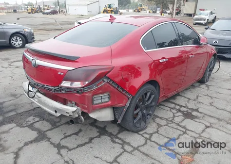 2012 Buick Regal Gs из США, поврежденный, VIN 2G4GV5GVXC9211484